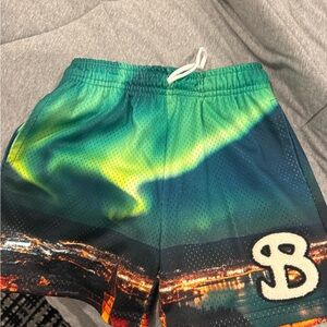 Bucketsquad youth medium shorts. run small. my  wore once or twice.